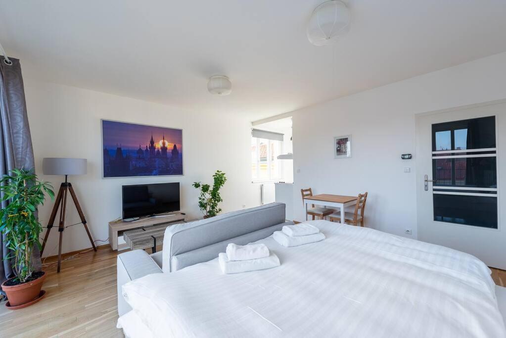 Sunny Safron Apartment 프라하 외부 사진