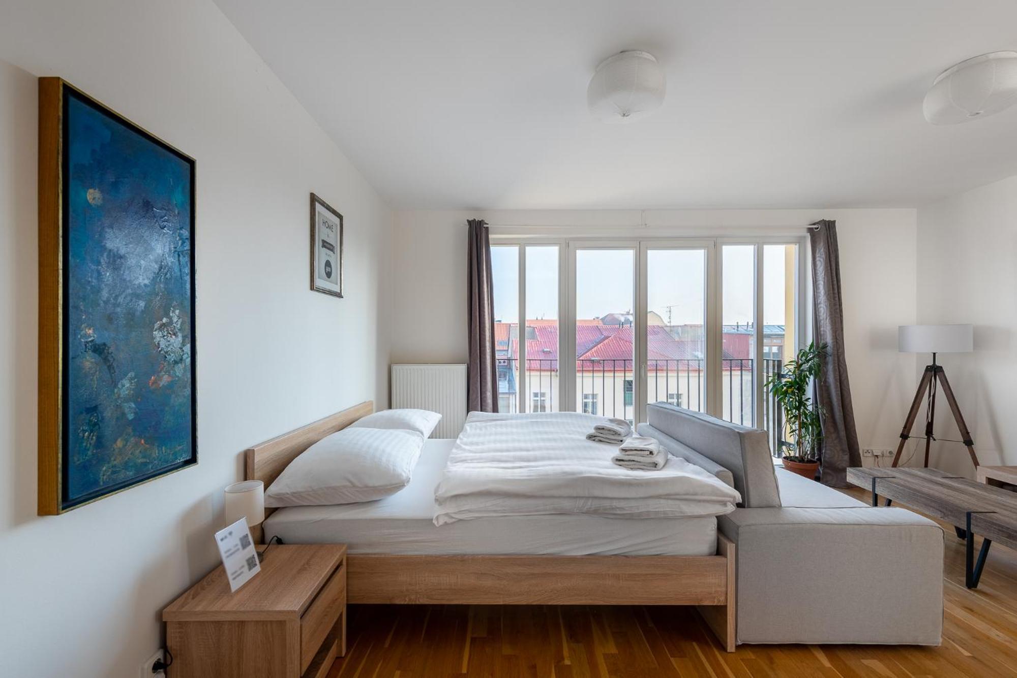 Sunny Safron Apartment 프라하 외부 사진