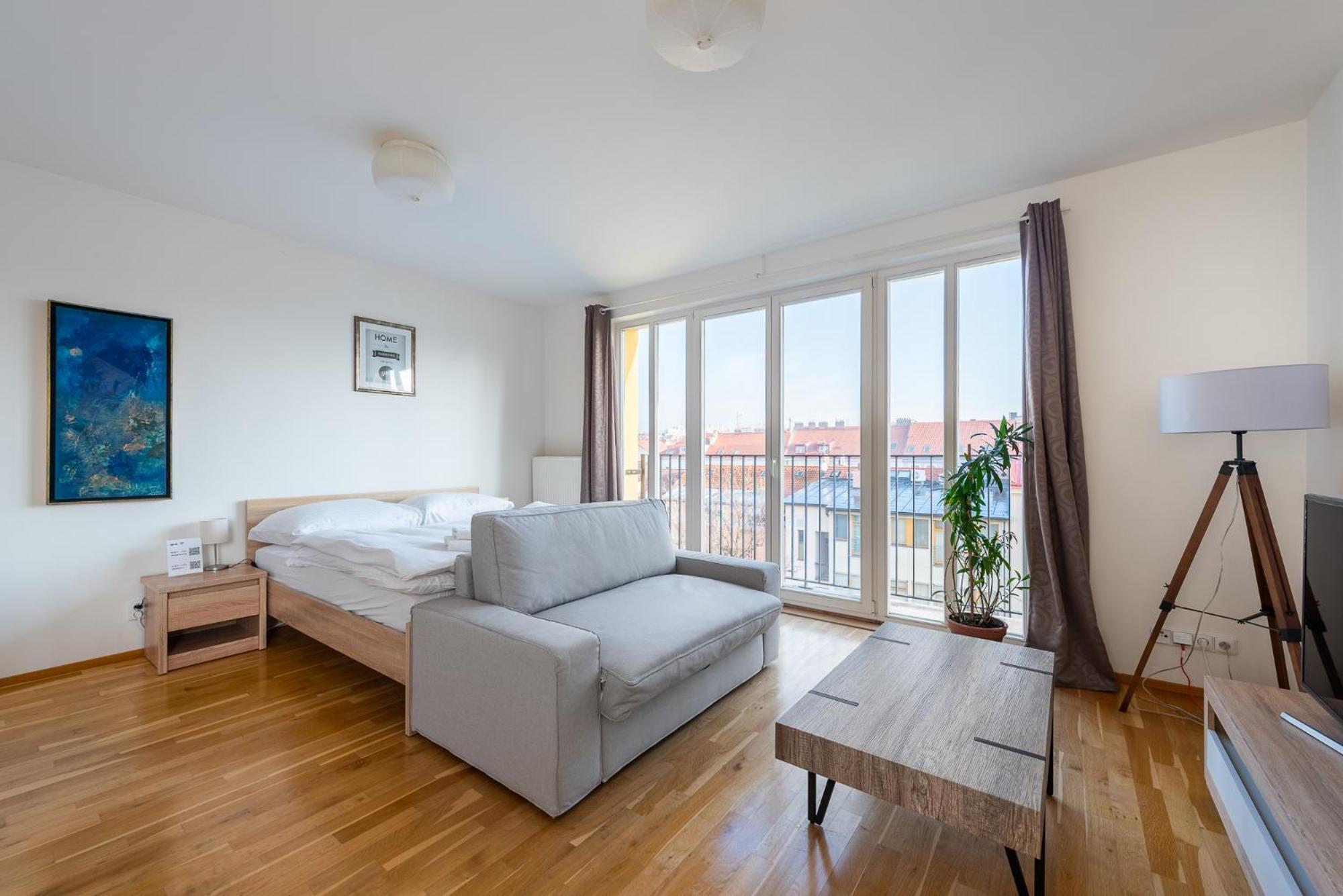 Sunny Safron Apartment 프라하 외부 사진