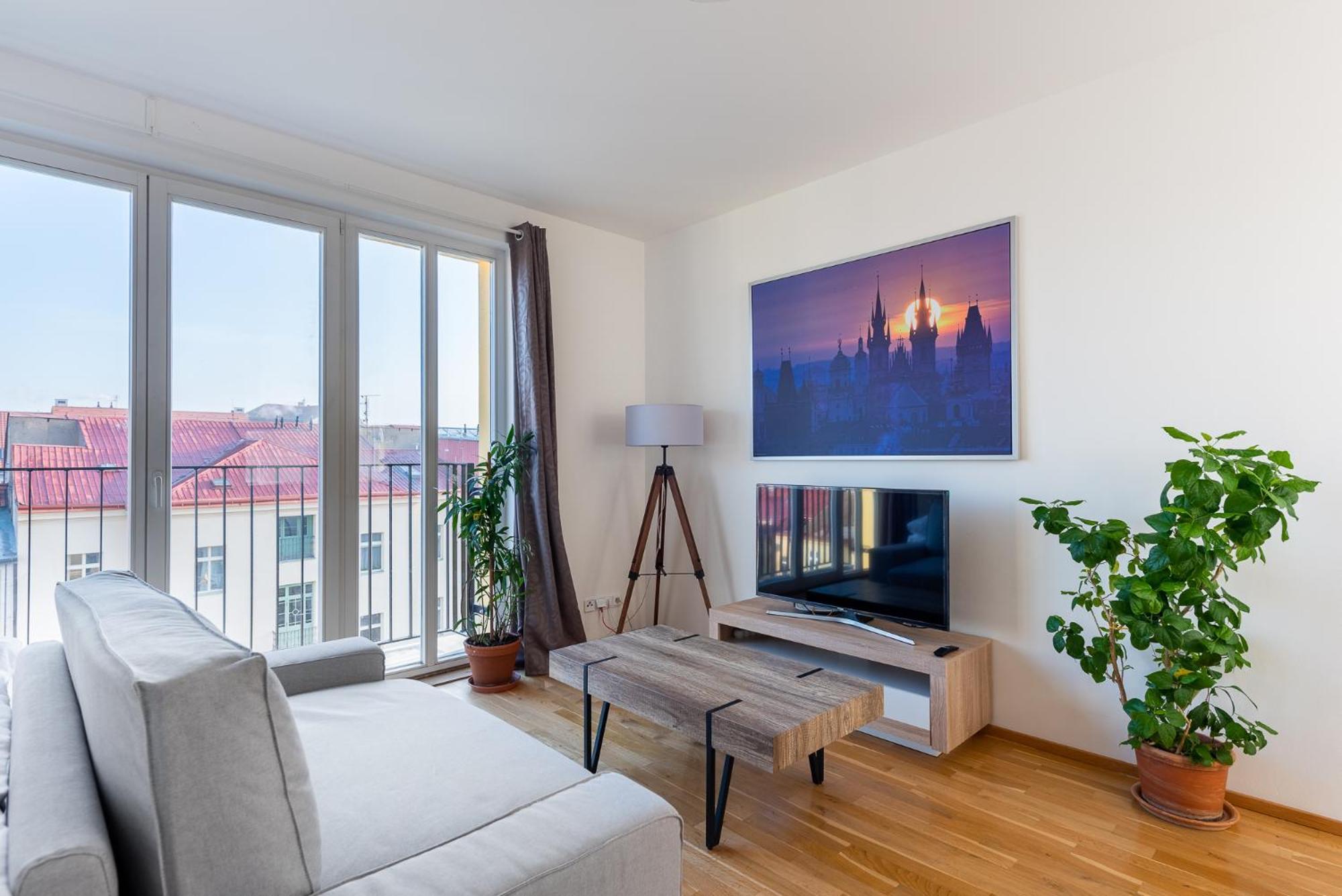 Sunny Safron Apartment 프라하 외부 사진